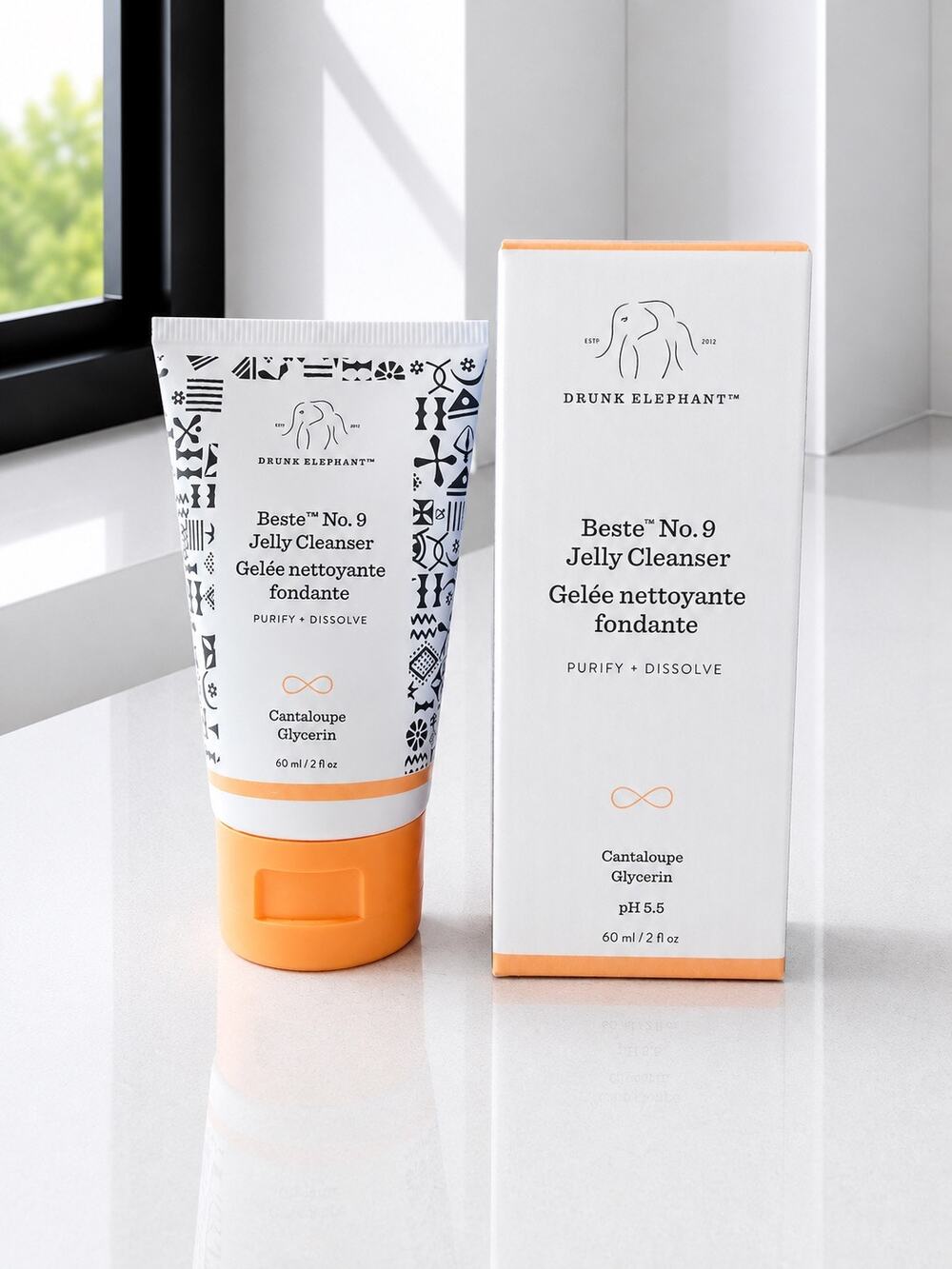 $18 Drunk Elephant Beste No. 9 Jelly Cleanser 2 oz New